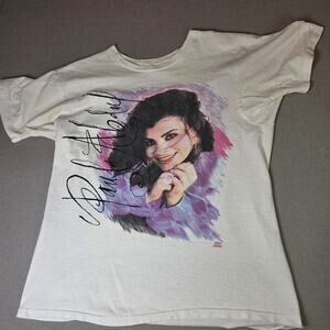 Paula Abdul 1991 Under My Spell Tour T Shirt XL Vintage Concert Tee